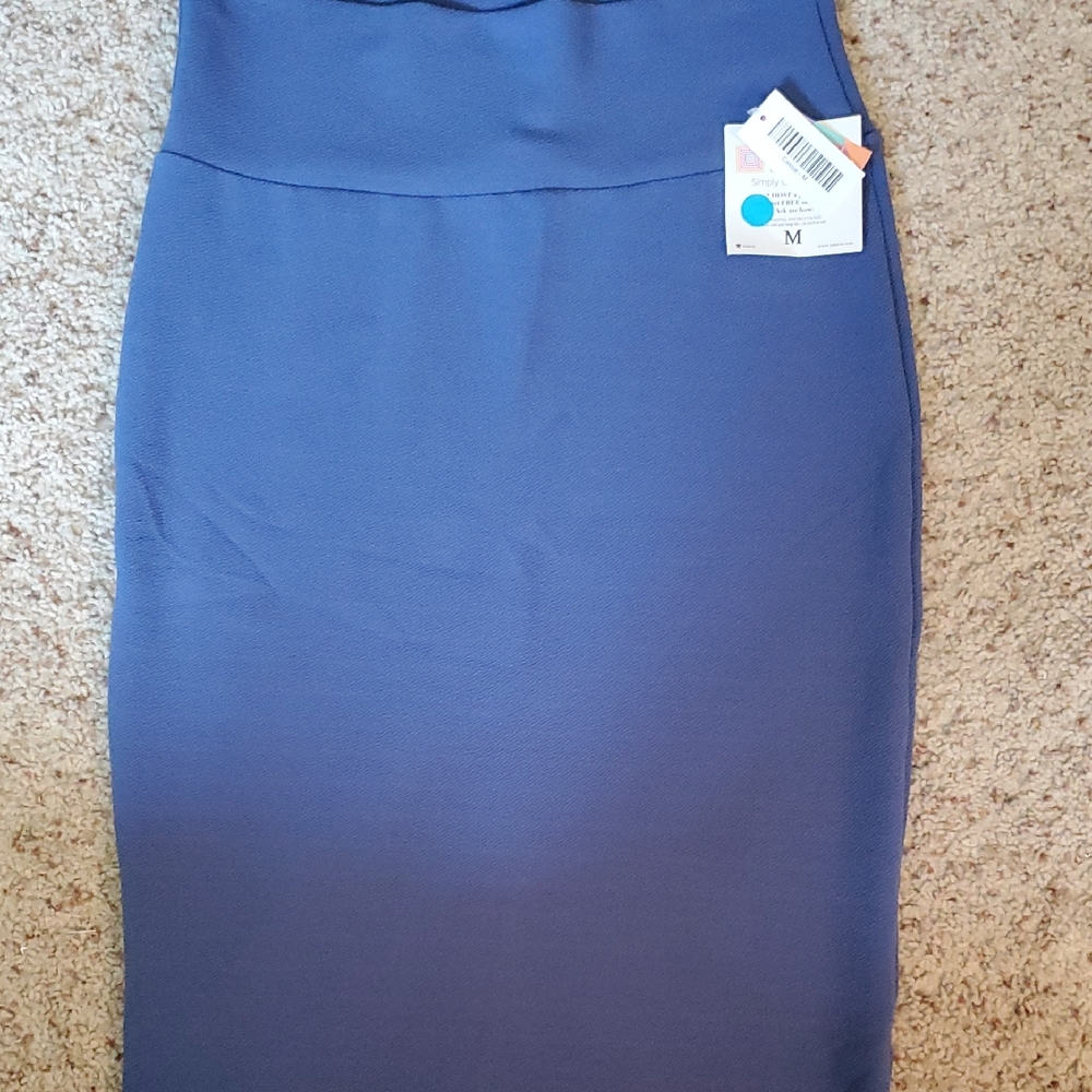 #CAS26 (CH) LuLaRoe Cassie Midi Pencil Skirt.